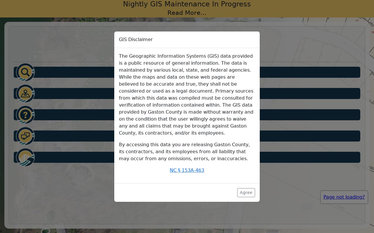 Gastonia street directory Gaston GIS parcel viewer